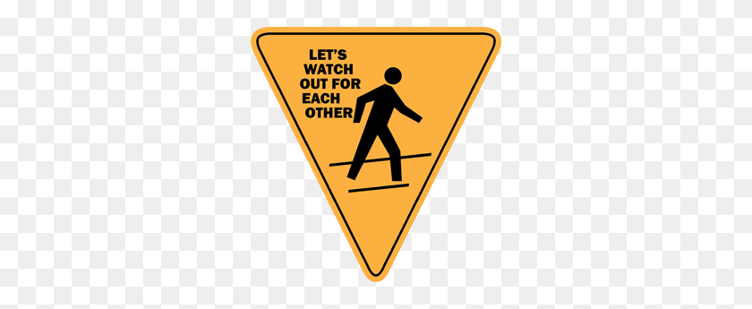 280x285 Pedestrian Safety Clipart Clip Art Images - School Safety Clipart