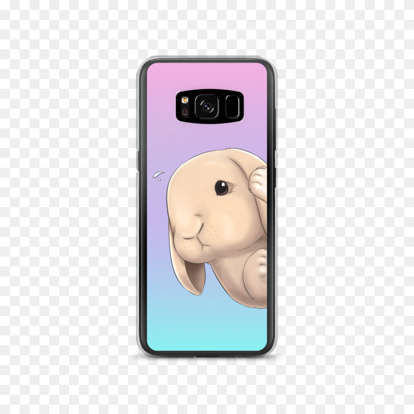 1000x1000 Peekaboo Bunny Samsung Case Edge, Patata Preocupada - Samsung S8 Png