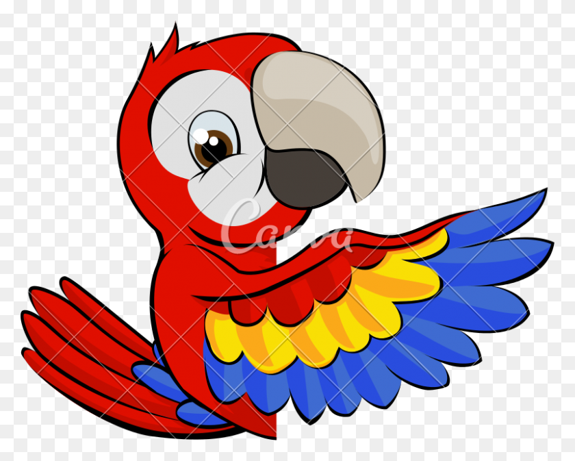 800x629 Peeking Cartoon Parrot Icon - Peeking PNG