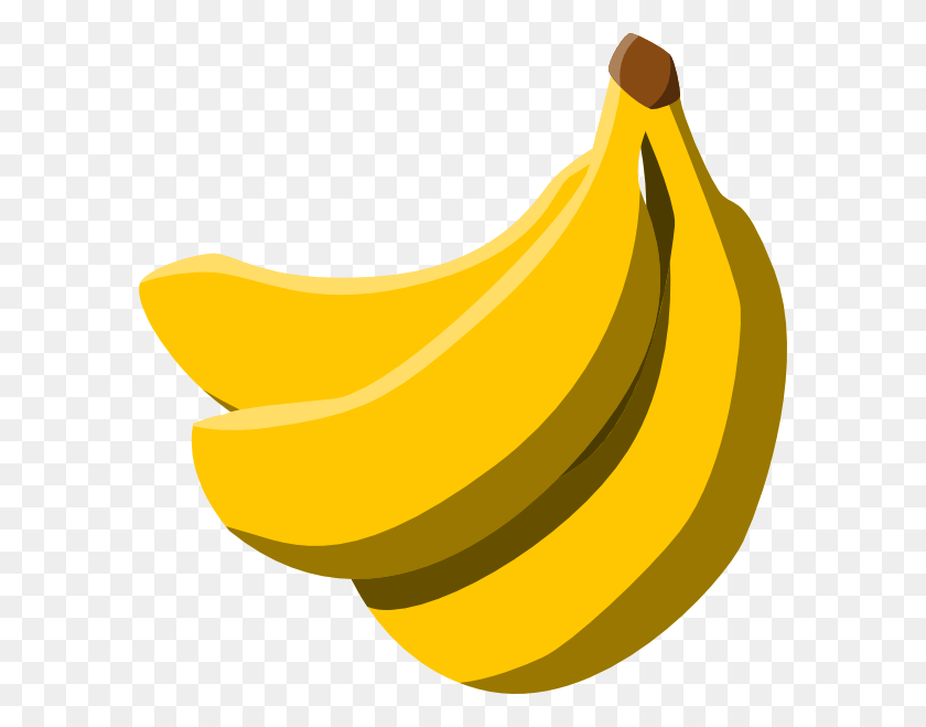 588x599 Png Очищенный Банан Клипарт