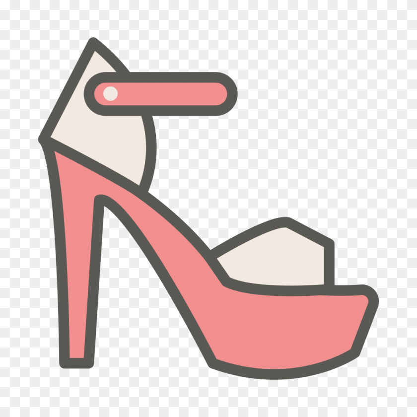 1024x1024 Peep Toe Pump Icon Women Shoes Iconset Chanut Is Industries - Peep PNG