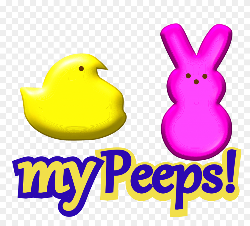 1024x919 Peeps Logo Cliparts - Marshmallow Clipart