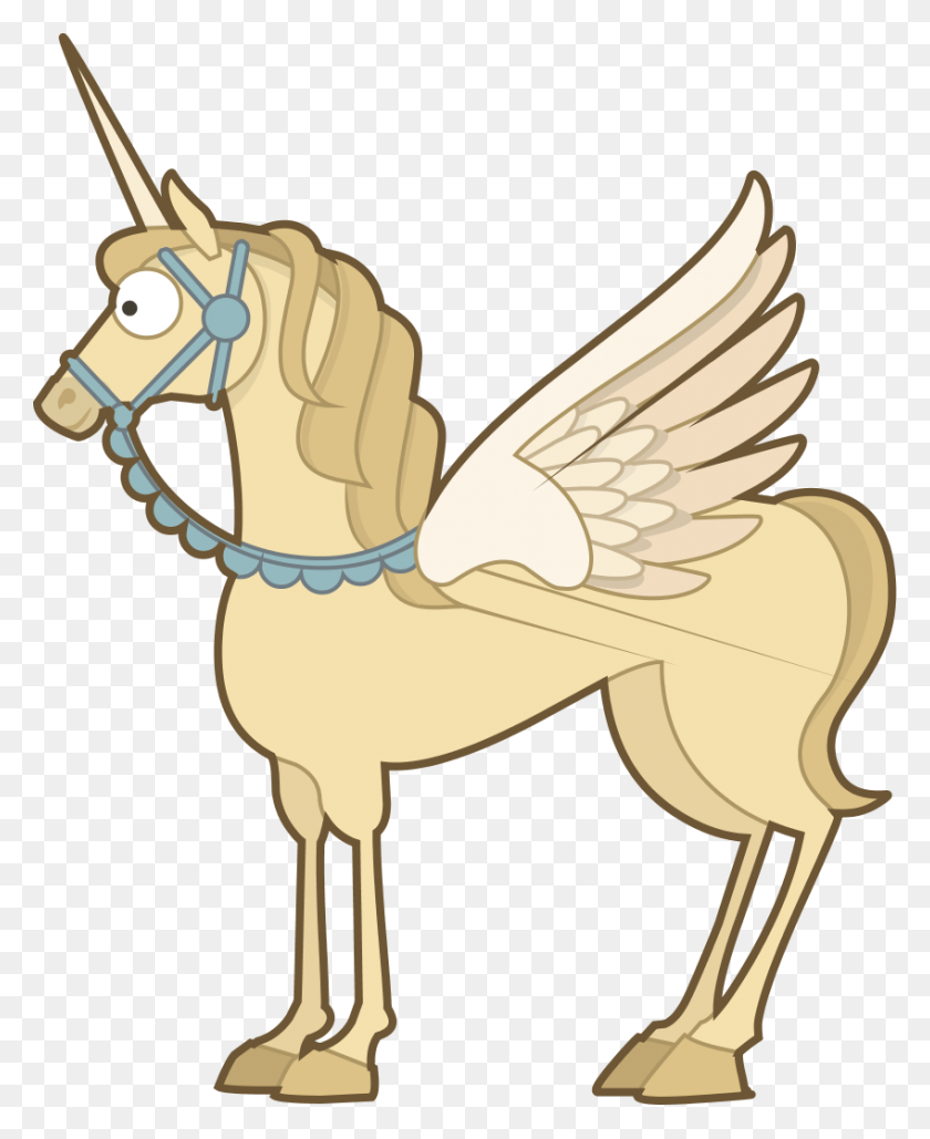 848x1054 Pegasus - Pegasus PNG