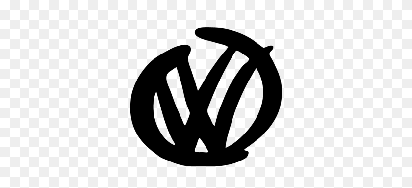 430x323 Pegatina De Vinilo Logo Volkswagen - Volkswagen Logo Png