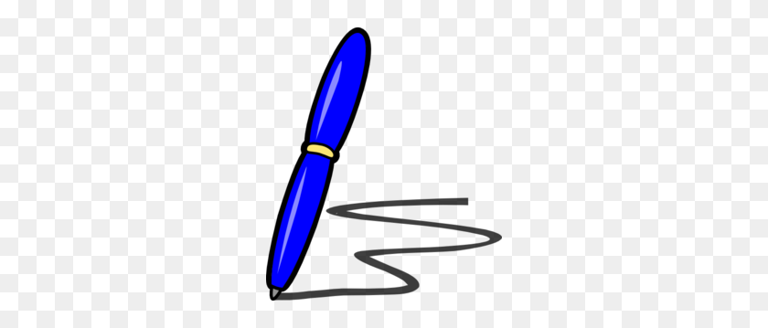 258x299 Pen Clipart Pen Clip Art Images - Calligraphy Pen Clipart
