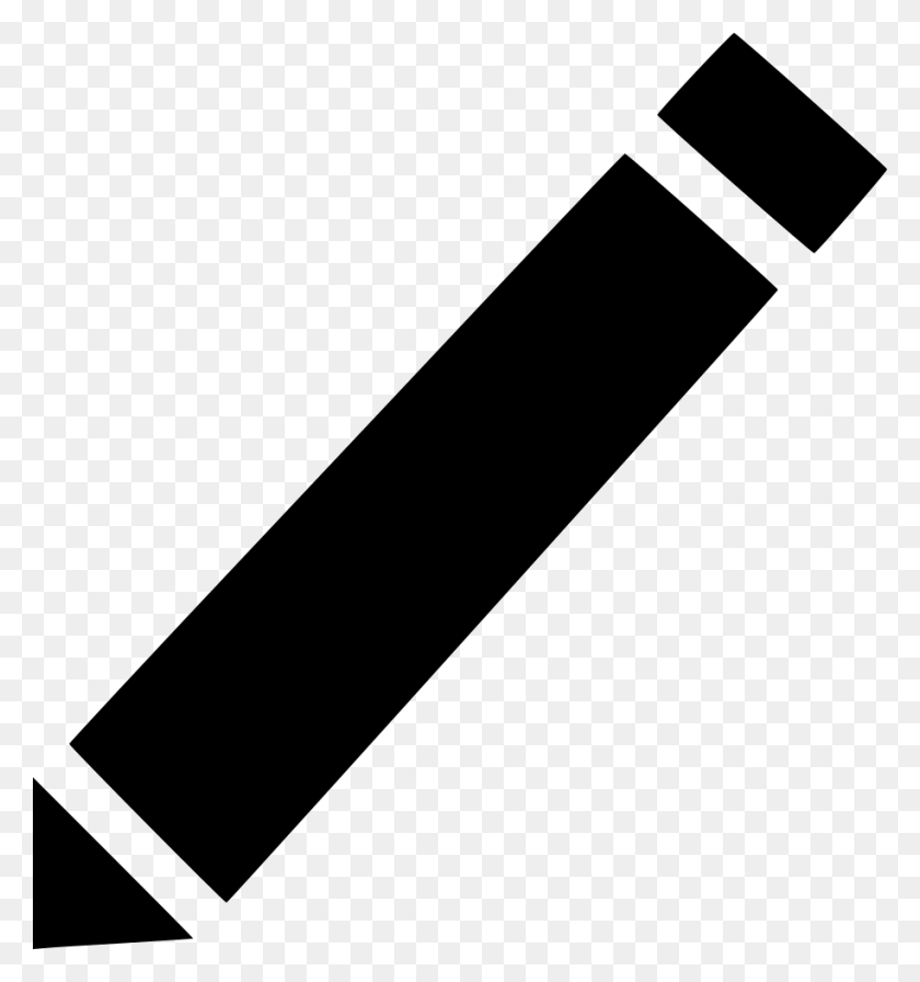 914x980 Pen Edit Draw Image Pencil Png Icon Free Download - How To Edit PNG Image