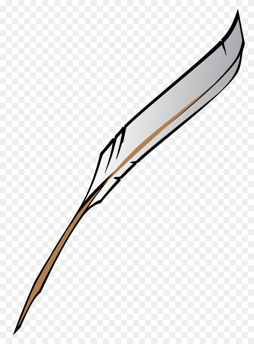 1651x2288 Pen Quill Vintage Feather Quill Pen Illustrati Illustrations - Inkwell Clipart