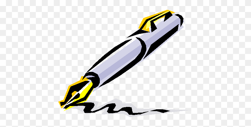 449x364 Pen Writing Cliparts - Ink Clipart