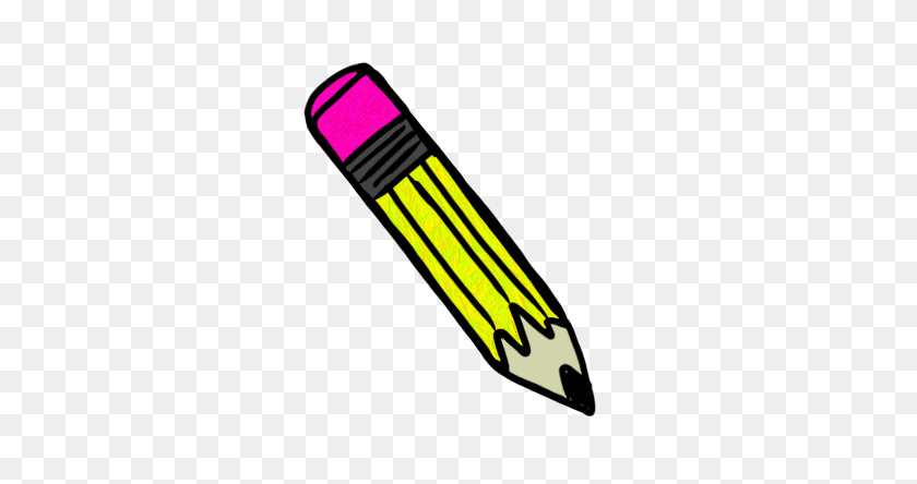 350x384 Pencil And Notebook Clipart - Pencil And Notebook Clipart