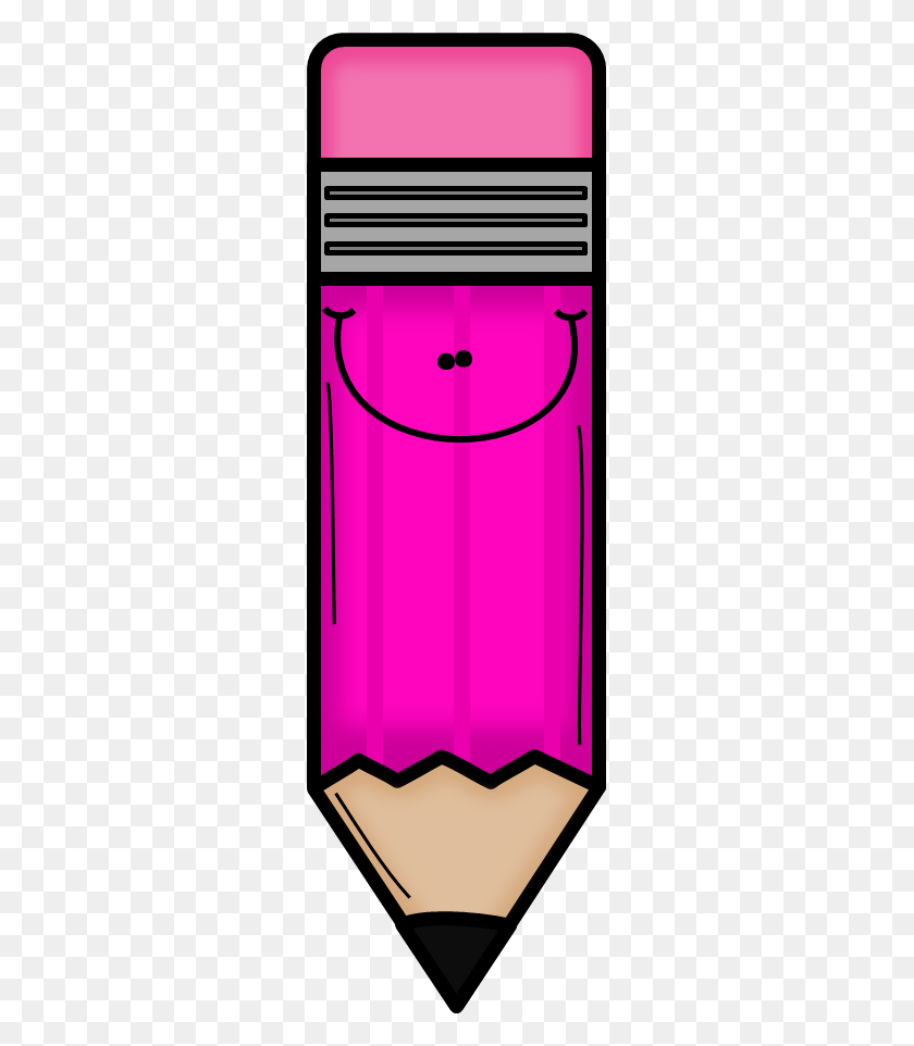 275x902 Pencil Clipart Violet - Sharp Pencil Clipart
