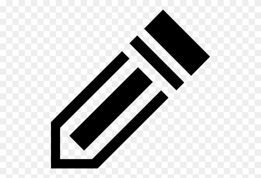 512x512 Карандаш Полосатый Диагональный Символ Для Инструмента Написания Интерфейса - Диагональные Полосы В Формате Png