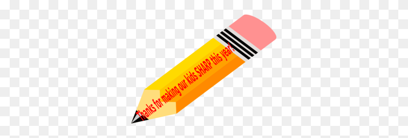 299x225 Pencil Teacher Appreciation Gift Tag Clip Art - Appreciation Clip Art