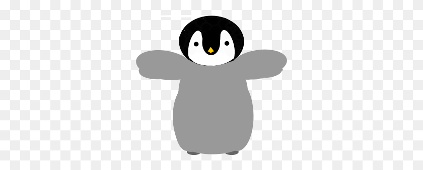 300x279 Pingüino - Imágenes Prediseñadas De Pollito