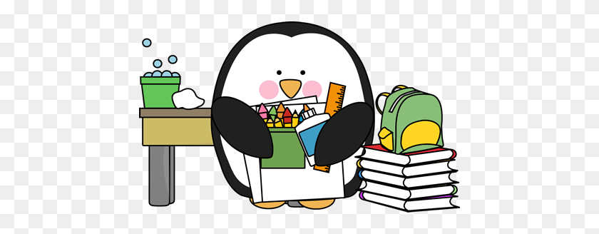 450x268 Penguin Class Substitute - Back To School PNG