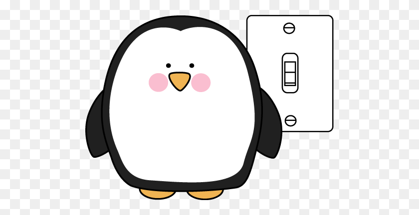 498x372 Пингвин В Классе Работа Картинки Картинки - Дверной Держатель Клипарт