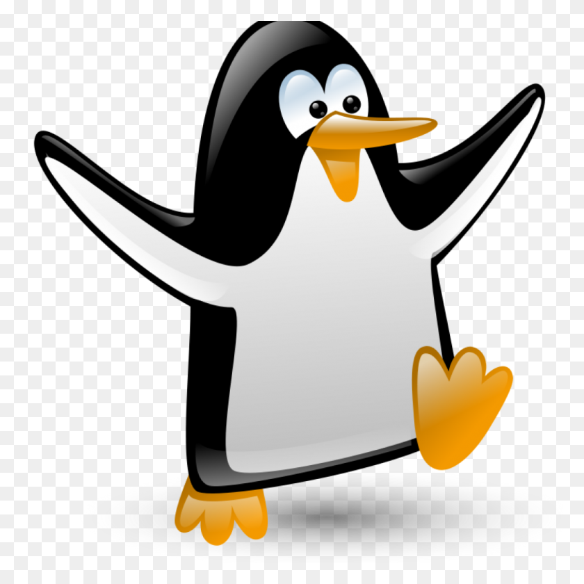 1024x1024 Penguin Clip Art Free Printable - Volleyball Clipart Free