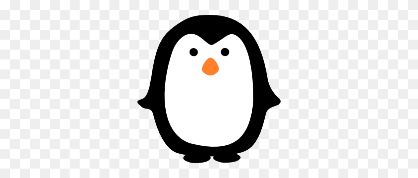 288x299 Imágenes Prediseñadas De Pingüino