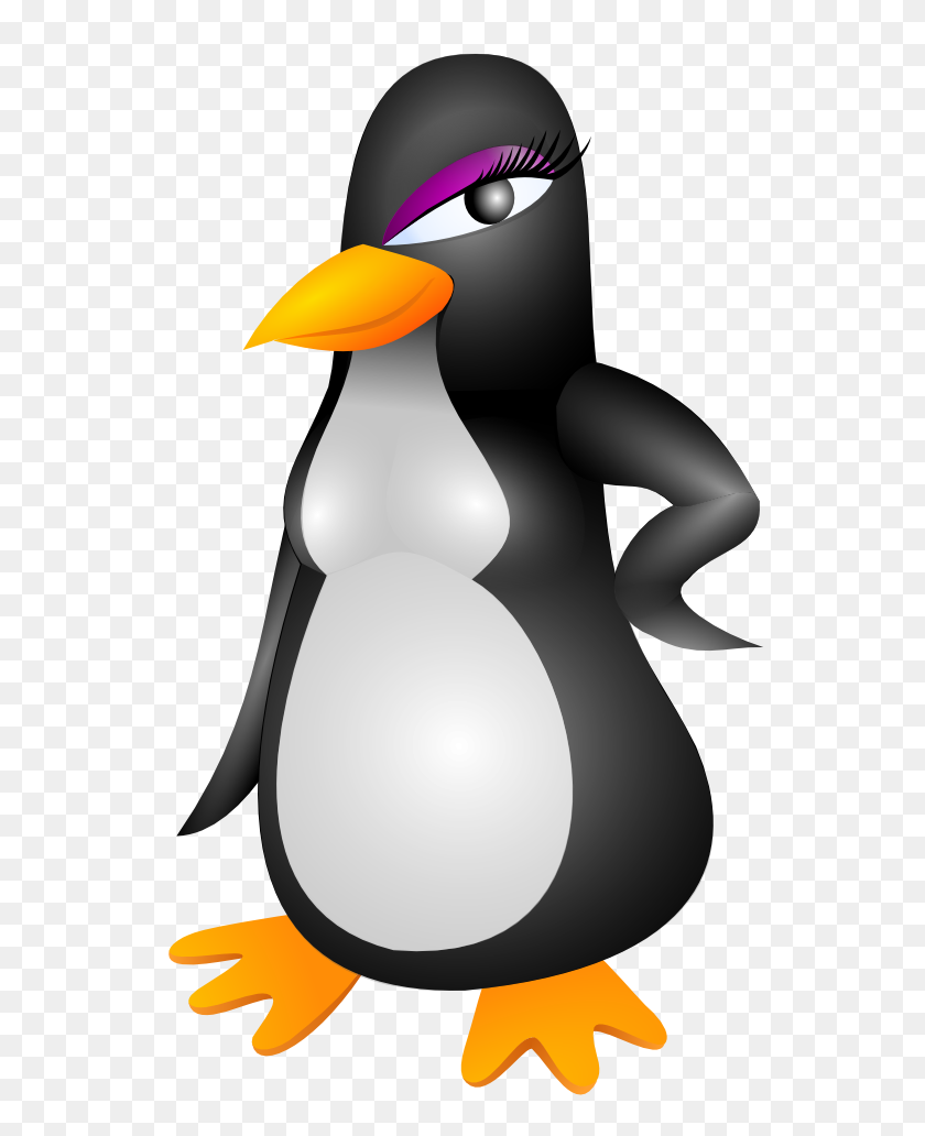 555x972 Пингвин Клипарт - Картинки С Изображениями Пингвинов
