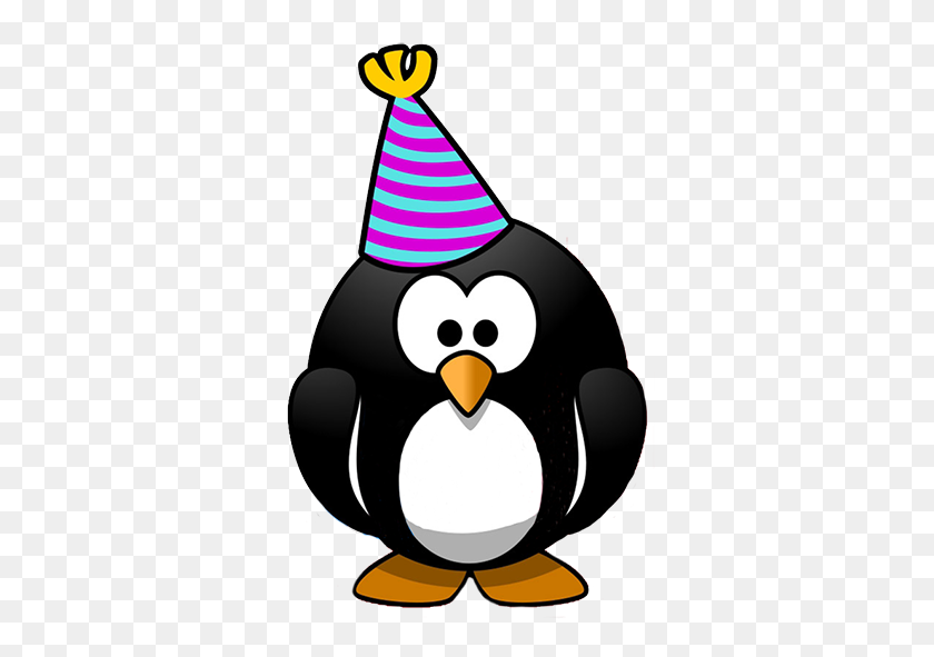 339x531 Penguin Clipart New Year - Merry Christmas And Happy New Year Clipart