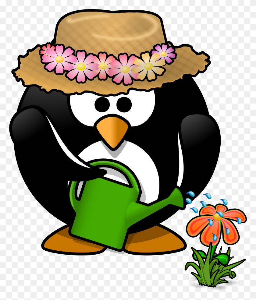 2022x2400 Penguin Clipart Spring - Sweet 16 Clipart
