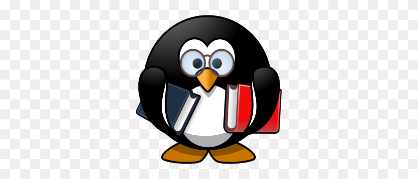 293x300 Penguin Clipart Teacher - Teacher Clipart