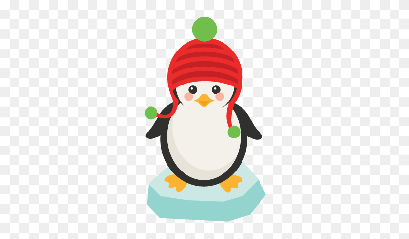 432x432 Пингвин На Льду Альбом Для Вырезок Милый Клипарт - Лед Png