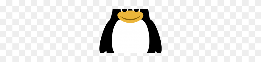 200x140 Пингвин Картинки Скачать Бесплатно - Пингвин Клипарт Черно-Белый