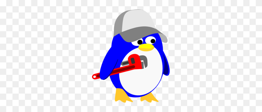 249x299 Penguin Plumber Clip Art - Plumber Clipart