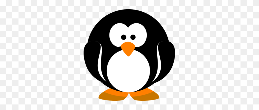 297x298 Imágenes Prediseñadas De Pingüinos - Imágenes Prediseñadas De Pingüino