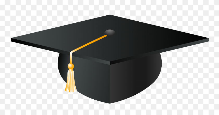 6162x3011 Penn State Black Graduation Cap Clipart - Imágenes Prediseñadas De Gorro De Graduación Negro