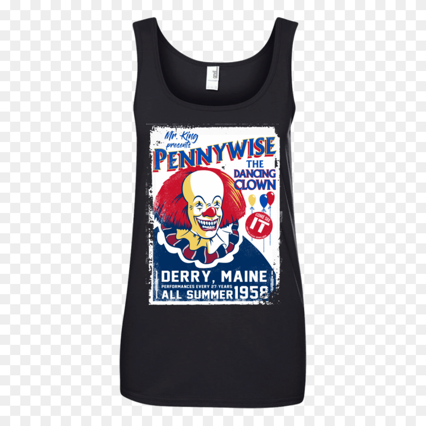 Pennywise The Dancing Clown Camisa, Sudadera, Tanque - Pennywise PNG