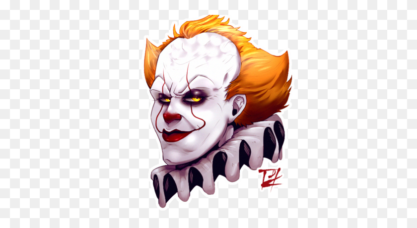 400x400 Pennywises Smug Face - Pennywise PNG