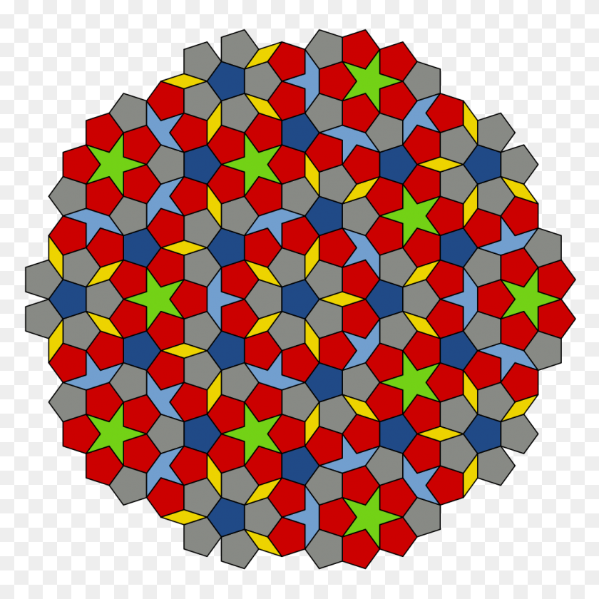 1024x1024 Penrose Tiling - Tiles Clipart