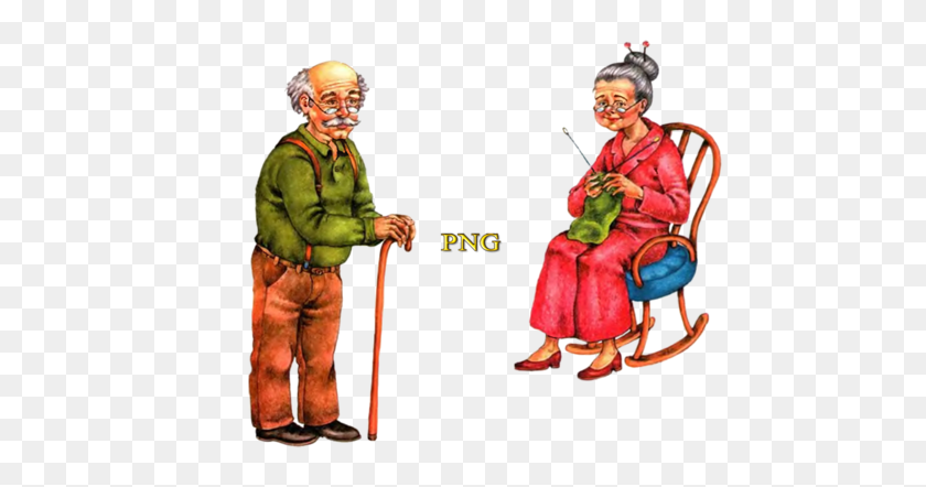 500x382 Pensionery - Old People Clipart