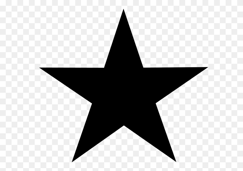 600x530 Penta Star Clipart - Clipart De Estrella Pequeña