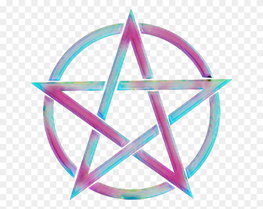 640x608 Pentacle Witch Pagan Symbol Star Pentagram Sticker Free - Pentacle PNG