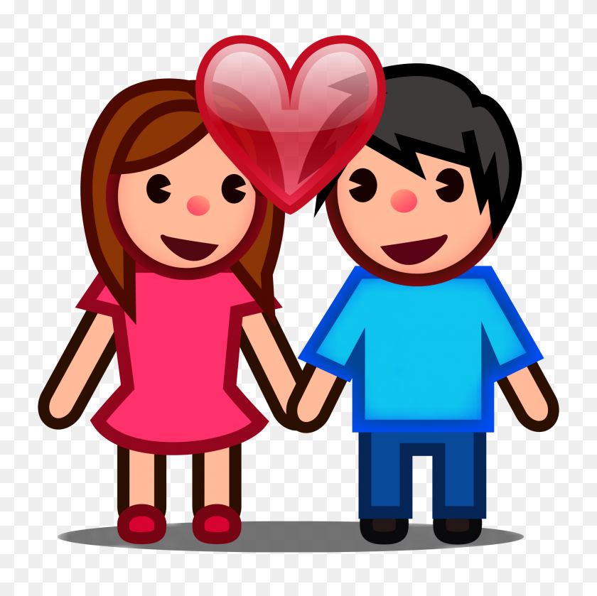 2000x2000 Peo Couple In Love - Couple PNG