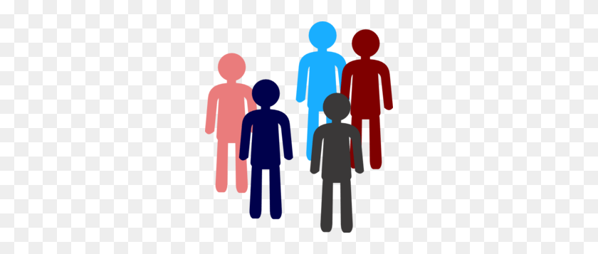 264x297 People Cliparts Transparent - Crowd Of People Clipart