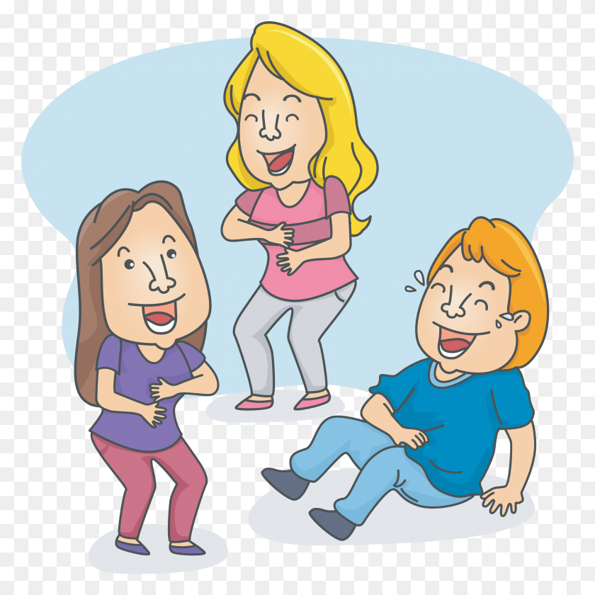 2397x2400 People Laughing Clipart Animated Clip Art Images - People Laughing Clipart