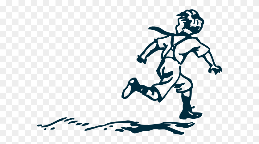 600x406 People Running Away Clipart - Away Clipart