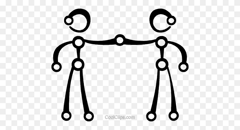 480x394 People Shaking Hands Royalty Free Vector Clip Art Illustration - People Shaking Hands Clipart
