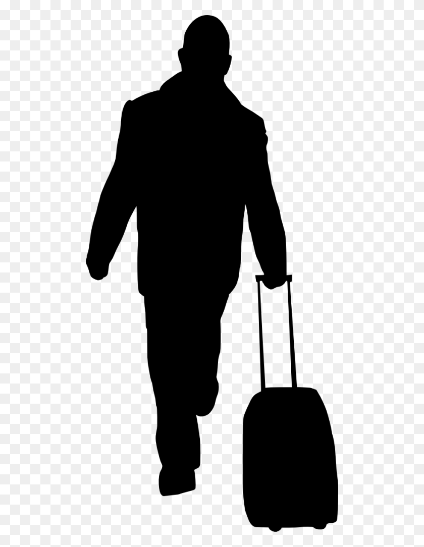 500x1024 People Silhouette Clipart Transparent - Groomsmen Clipart