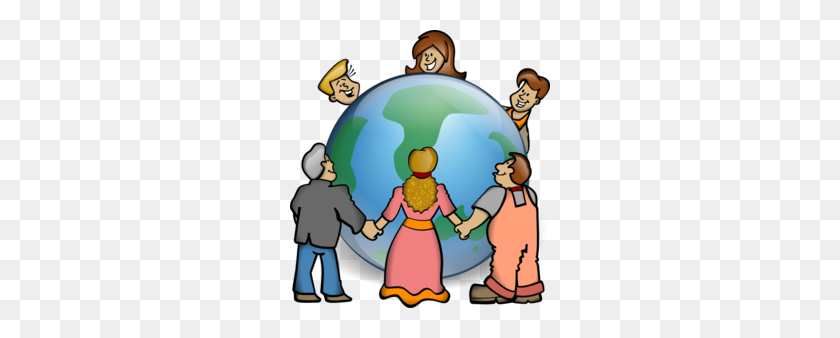 260x278 People Working Together As Puzzle Pieces Of A Of Clipart - People Together Clipart