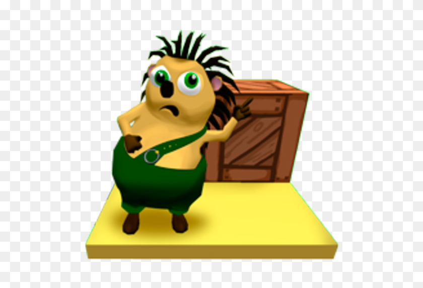512x512 Pepe Porcupine Appstore For Android - Angry Pepe PNG