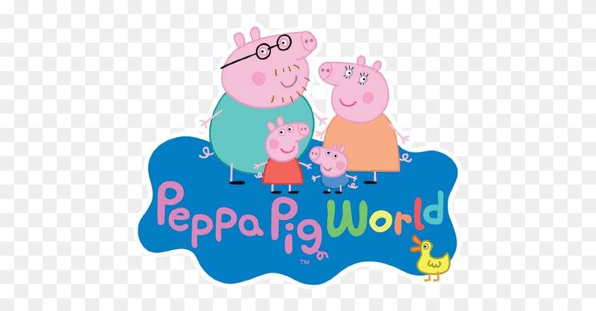 464x378 Peppa Pig World En Paultons Park New Forest, Hampshire - Peppa Pig Png