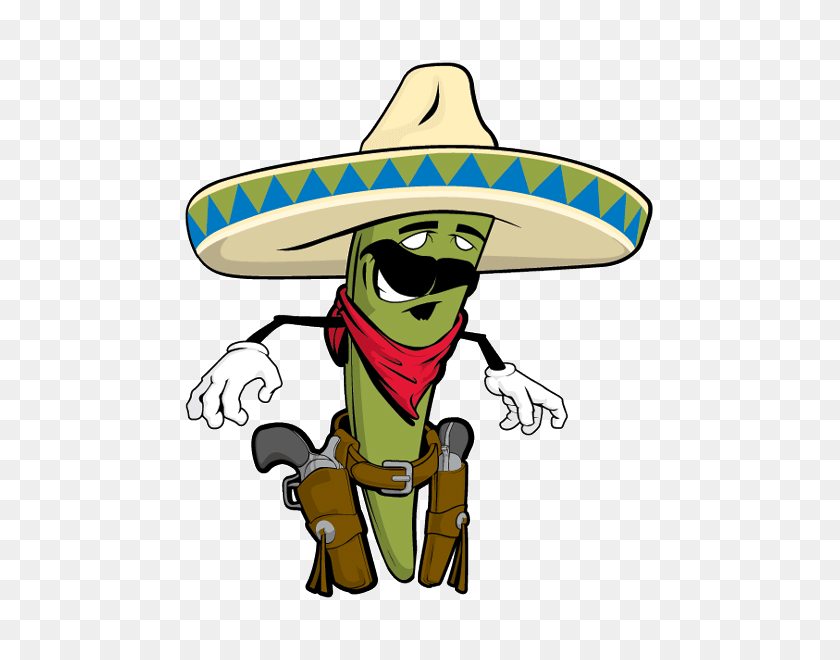533x600 Pepper Bandit New Clipart For Mine - Mexican Man Clipart