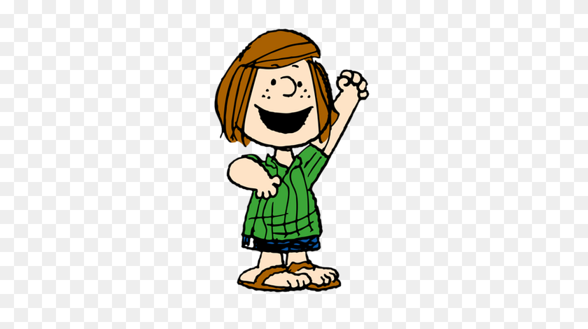 243x410 Peppermint Patty - Snoopy Dancing Clip Art