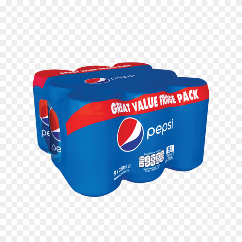 800x800 Paquete De Latas De Pepsi - Lata De Pepsi Png