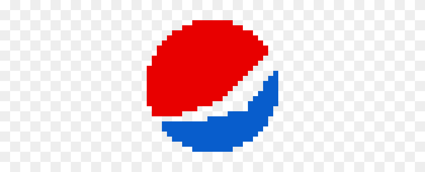 280x280 Pepsi Logo Pixel Art Maker - Pepsi Logo PNG