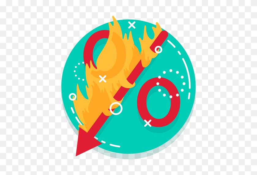 512x512 Percent Burn Rate Icon - Burn PNG